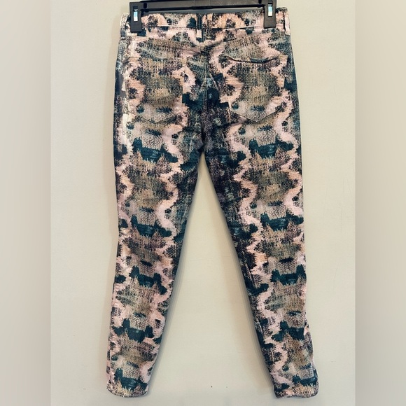 Madewell Women's Colorful Patterned Skinny Pants - Size 26 - Picture 5 of 5